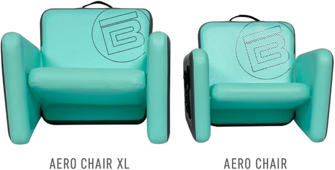 BOTE Aero Inflatable Beach Camping Chair Folding Air Chair for Adults Ultra Lightweight Blow Up Single or Multi Pack Options Travel Family Friendly Multiple Colors