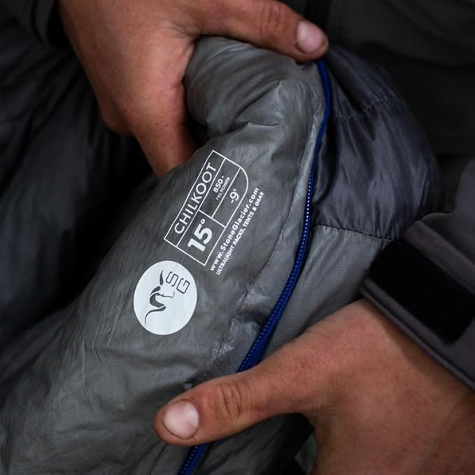 Stone Glacier Chilkoot 15 Sleeping Bag Stone Grey One Size Fits Most