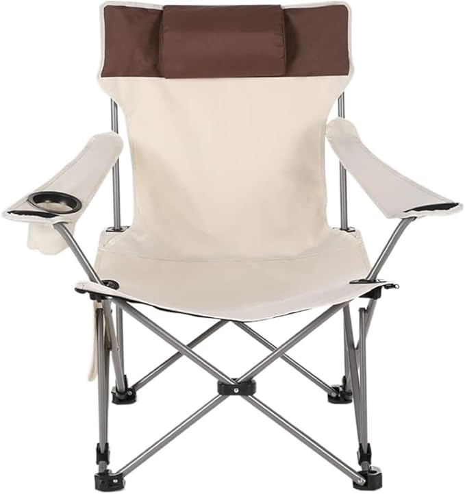 Outdoor Chair Folding Camping Chair Outdoor Camping Folding Chairs Deck Chair Portable Fishing Chair Beach Chair Lunch Break Backrest for Camping Hiking Camping Chair Foldable Chair