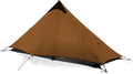 3FULGEAR Ultralight Tent for Backpacking LANSHAN 1 Trekking Pole Tent 1 Person 3/4 Season Lightweight Easy Set Up Double Layer Shelter Waterproof Tents for Camping Hiking Outdoor Mountaineering