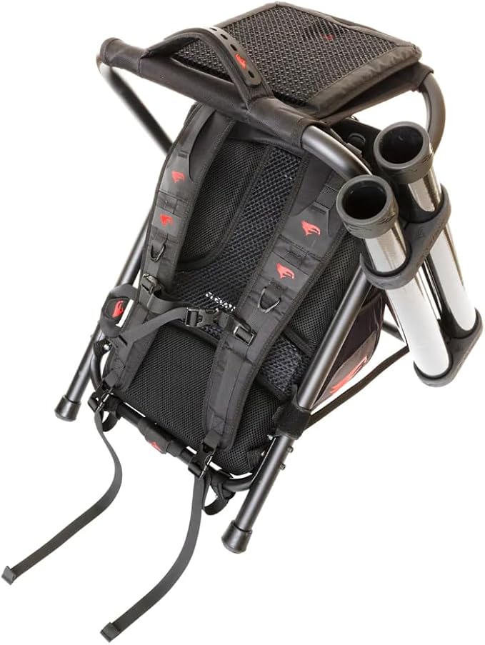 Elevation Black Nest Shooters Stool and Backpack