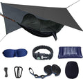 Camping Hammock with Mosquito Net and Rain Fly - Travel Hammock Bug Net - Hammock Tent for Outdoor Hiking Backpacking Travel Camping Accessories and Camping Gear…