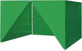 Eurmax USA Full Zippered Walls for 10x10 Easy Pop Up Canopy Tent4 Walls ONLY(Kelly Green)