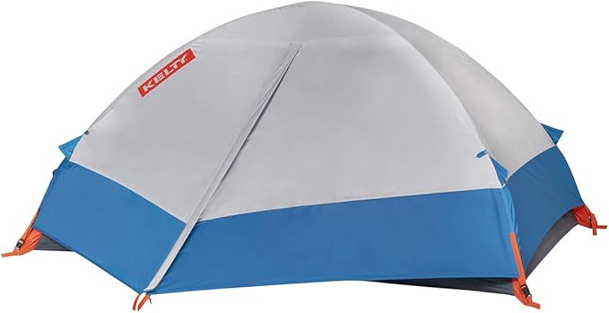 Kelty Late Start 1P - Lightweight Solo Backpacking Tent with Quickcorners Aluminum Pole Frame Waterproof Polyester Fly 1 Person Capacity
