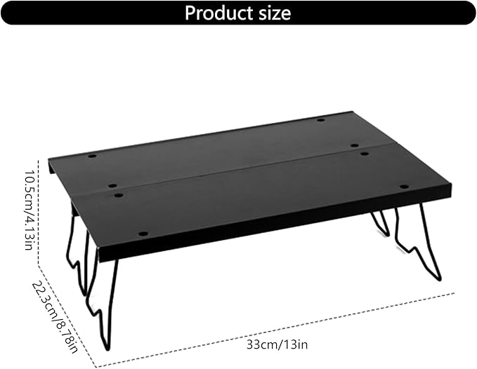 Aluminum Alloys Instants Setups Camping Table Portables Light Weight Folding Table for Outdoor Hiking