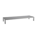 60'' x 20'' x 8'' Aluminum Welded NSF Certified Dunnage Rack - 1740 lb. Capacity for Restaurant Storage Warehouse Garage