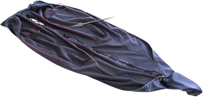All-Inclusive Bag with Arms Pockets Sleeping BagLacing Mummies Skinny Mermaid Leather Sports Guard