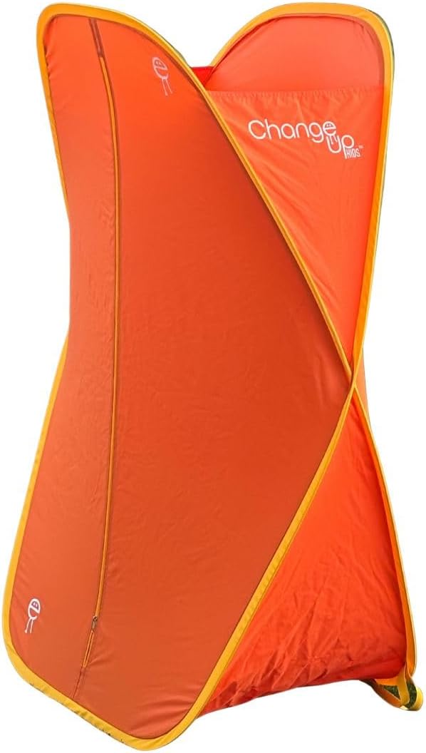 Pop-Up Changing Tent 55inch – Sunset Portable Privacy Pod for Kids | Lightweight Easy-Fold Changing Room for Beach Dance Travel – Ideal for Ages 2–10