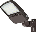 150W LED Parking Lot Light with Photocell Outdoor Dimmable LED Pole Lights with Slip Fitter &amp Arm Mount in 1 22500LM 5000K 100-277V IP65 150W/100W/80W Power Tunable ETL