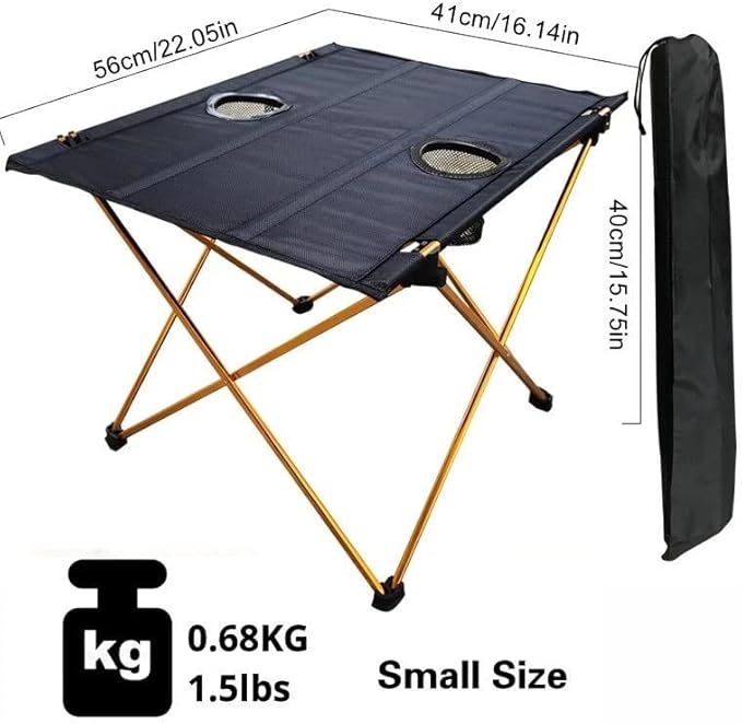 Folding Portable Outdoor Tables Aluminum Alloy Camping Table Camping Barbecue Picnic Portable Folding Table (Color : D Size : As Shown) (E As Shown)