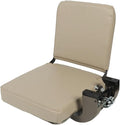 Folding Flip Chair Cold Rolled Steel Artificial Leather Fatigue Reduction Automatic Rebound for Camper Yacht