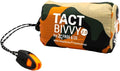Survival Frog Tact Bivvy 2.0 Emergency Sleeping Bag with Stuff Sack Carabiner &amp Survival Whistle – Compact Lightweight Waterproof Reusable Thermal Bivy Sack Shelter Kit