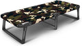 Patio Lounge Chairs Folding Camp CotComfort Folding Military Bed Camping COT with Free Mat Ideal for Camping and Hunting Indoor Guest Bed Easy Assemble RecliB-Without Mattress