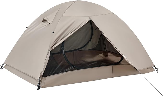 Ultralight Double Layer Waterproof 2/3/4 Person 4 Season Backpacking Dome Tent – Easy Setup Outdoor Essenssial Gear for Camping Hiking Hunting and Mountaineering