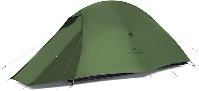 Naturehike Cloud up Pro Camping Tent 1/2/3 Person Ultralight Tents 3 Season Backpacking Tent Waterproof for One Man Self-Standing Easy Setup for Cycling Outdoor Camp