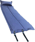 Yardwe Portable Wear Resistant Sleeping Pad with Ergonomic Design for Camping and Outdoor Use Convenient Self Inflating Mat with Pillow Thick Insulated Mat for Comfortable Rest and Cold