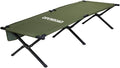 OPENROAD Portable Folding Camping Cot – Easy Setup Supports Up to 550lbs with Storage Bag and Side Pockets for Travel and Outdoors