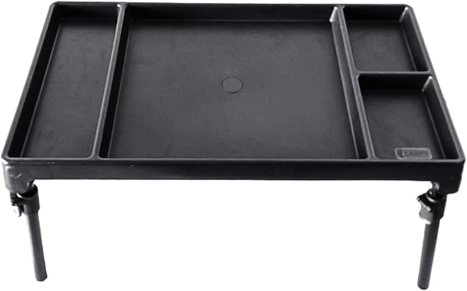 Picnics Hiking Fishing Table with Extendable Leg Folding Baits Tables Portable Picnics Desk for Outdoor Cooking Hiking