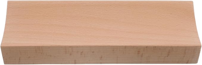 2PCS Rolling Pin Display Rack with Wooden Holder Roller Space Saving Counter Organizer for Home Baking Tool Storage Accessories - 185 * 60 * 30mm