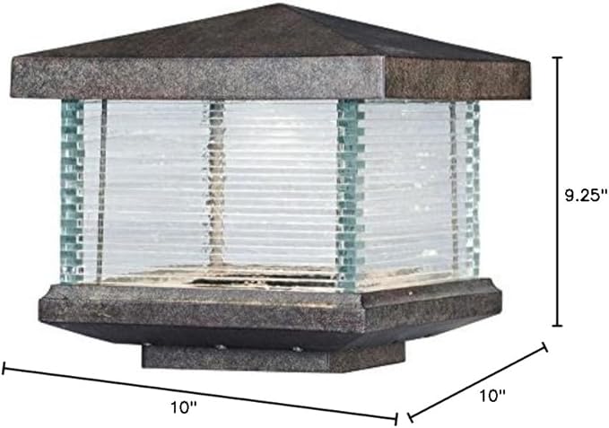 Maxim Triumph - 10 Inch 12W 1 LED Outdoor Deck Lantern