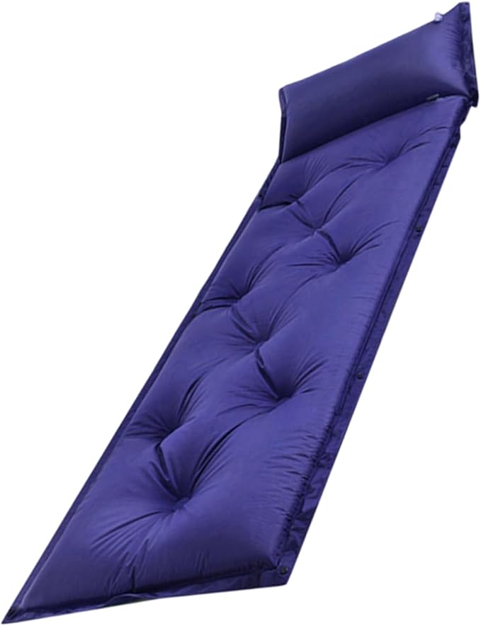 YARNOW Dampproof Inflatable Sleeping Mat Convenient Camping Pad for Travel Ergonomic Design for Optimal Comfort Portable Compact for Hiking Backpacking and Outdoor Activities