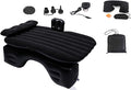 Inflatable Car Air Mattress Back Seat Bed with Air PumpThickened Portable Car Travel Sleeping Camping Air Mattress Blow Up Bed for Car Universal SUV