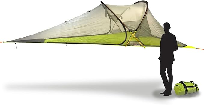 Tentsile Connect V3 2-Person Tree Tent Hammock The Original Tree Tent Company 880 Pound Capacity Portable Treehouse Heavy Duty Ratchets Included Designed in The UK