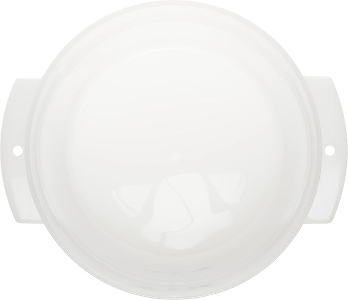 Carlisle FoodService Products Storplus Round Food Storage Container with Stackable Design for Catering Buffets Restaurants Polyethylene (Pe) 2 Quart White