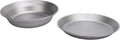 Fockety Pure Ti Camping Plate 2pcs 500ml and 300ml Stackable Ti Dish Cookware with High Hardness Backpacking Ti Plate for Camping Hiking Backpacking Picnic