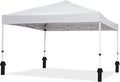 10x10ft Easy Pop-Up Canopy Outdoor Screen Tent with Mesh Mosquito Netting Side Walls Pop Up Tent Waterproof Outdoor Screen Shed for Camping Picnic Party Deck Yard Events