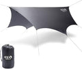 ENO Eagles Nest Outfitters DryFly Rain Tarp Ultralight Hammock Accessory Charcoal