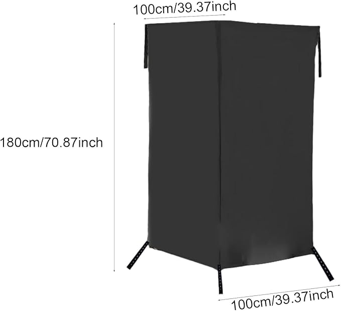 Vehicle Side Shower Tent Dressing Room Portable Privacy Shelter Camping Awning Shower Room for Long Road Trips Camping Travel