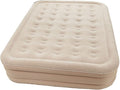 aqxreight Double High Mattress Inflatable Bed with Built in Pump Cushion Bed Outdoor Camping Tent Mattress 197x150x40cm