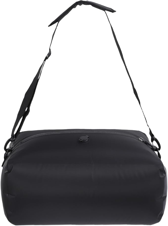Ymiko TPU Vacuum Compression Bag with Shoulder Strap 70D Nylon TPU 20 to 35L Rainproof Compression Bag Ideal for Travel Gym Use Outdoor Camping