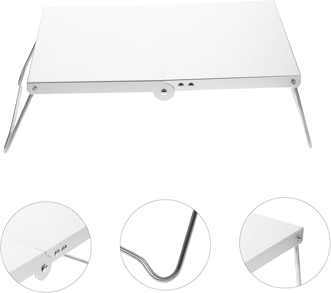 BESPORTBLE Height Portable Camping Table Lightweight for Outdoor Cooking Beach Picnics and Travel Folding Design for Easy Setup