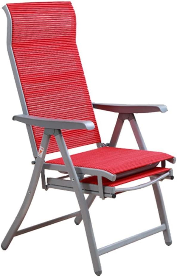 Deck Chair Lounge ChairOutdoor Folding Beach Chair Breathable Recliner Double Leisure Rubber Band 46 * 43 87.5cm