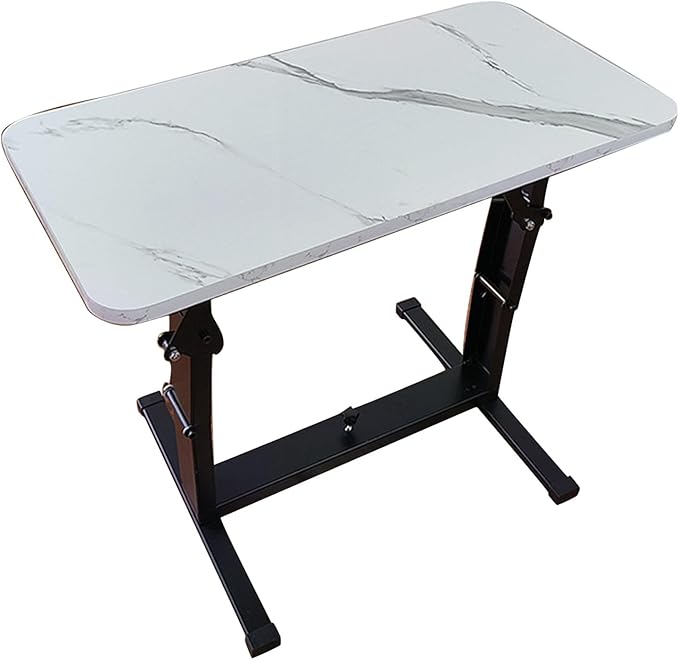 RV Folding Table Collapsible Table Folding Camping Table Push-Pull Lift Dining Tables Removable RV Table for Patio Yacht Caravan Outdoor Beach Indoor (Color : White)