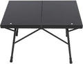 Camping Table Folding Portable Camp Side Table with Adjustable Height Aluminum Alloy Lightweight Camping Table for Outdoor Picnic BBQ Cooking