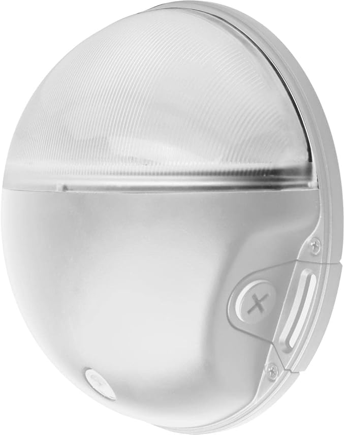 Nuvo 65/752 LED CCT Selectable Small Round Aluminum Outdoor Wall Pack Light 3000K/4000K/5000K 20W White