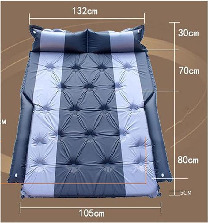 Car Air Mattress for Mazda CX-60 CX60 CX-50 CX50 CX-30 CX30 CX-5 CX5 CX-3 CX3 Portable Foldable Car Air BedThick Air Bed Travel CampingA normal