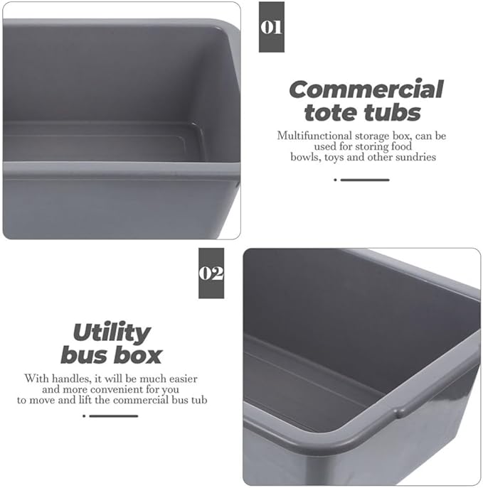 Thickened Plastic B Sink Container Buckets Tub for Dishes Food Washing Bowl