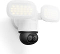 REOLINK TrackFlex Floodlight WiFi 4K Dual-Lens Floodlight Camera 3000 Lumens 360° PTZ 6X Hybrid Zoom Auto-Tracking Privacy Focused Local AI Video Search &amp Storage Dual-Band Wi-Fi 6 AC Hardw