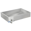Maple Syrup Evaporator Pan 30 x 20 x 6 Inch Maple Syrup Pan 15.5 Gal 304 Stainless Steel Maple Syrup Evaporator Boiling Maple Syrup with Valve and Thermometer