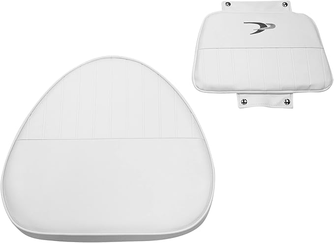 Wise 8WD015-2-710 Standard Pilot Chair Cushion SetWhite