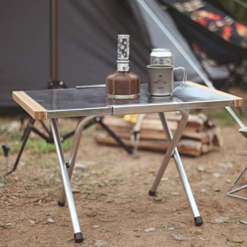 Original Aluminum Folding Camping Table Laptop Bed Desk Adjustable Outdoor Tables BBQ Portable Lightweight Simple Rain Proof