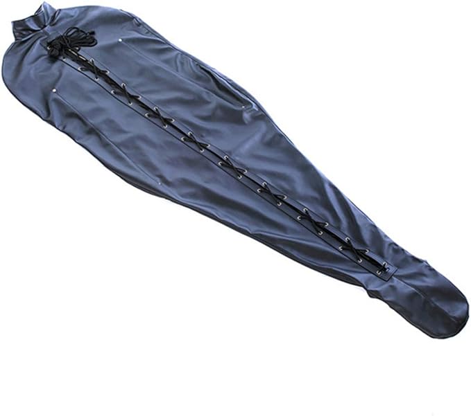 All-Inclusive Bag with Arms Pockets Sleeping BagLacing Mummies Skinny Mermaid Leather Sports Guard