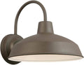 Hampton Bay Bronze Outdoor LED Wall Lantern