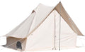 S'More Canvas Glamping Tent 4 Season Family Camping Tent for 2/3 Person Waterproof Windproof and Weather Resistant Tent for Family Glamping Car Camping Outdoor Party