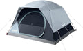 Coleman Skydome Tent with LED Lights &amp 5-Minute Setup Weatherproof 4-Person Tent with Overhead Lighting Made of PFAS-Free Materials