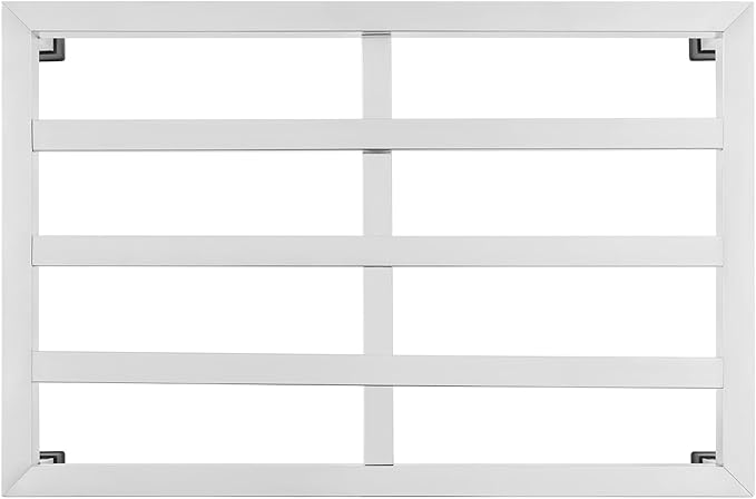 2 Pack Stainless Steel Dunnage Rack 23.6Lx15.7Wx3.9H Heavy-Duty Food Service Storage Racks 550lbs Capacity Each Commercial Floor Racks for Kitchen Garage Restaurant Utility Room